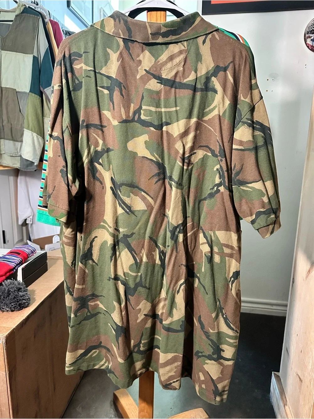 Polo Ralph Lauren Camo Print Polo Shirt 3XLT